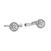 Stainless Steel Golf Ball Cufflinks